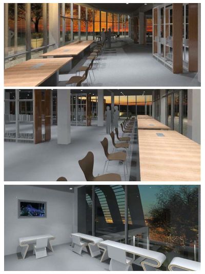 Progettazione Rendering Interiordesign Calcestruzzo Legno